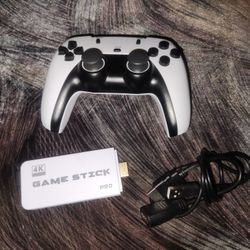 4K Pro Game Stick. Plug and Play. Nes SNES and Sega Genisis and Many More.