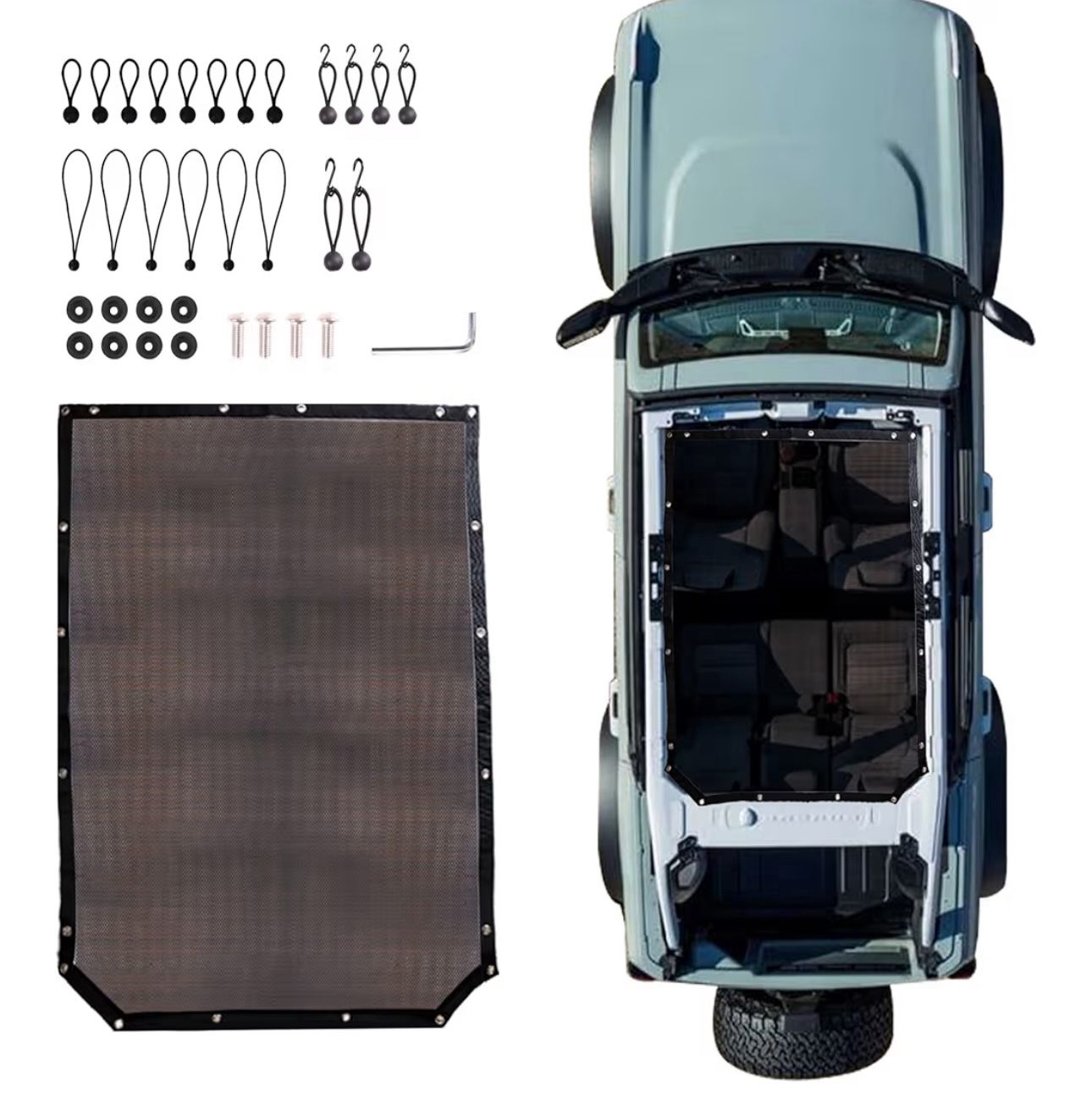 Bronco Mesh Sunshade