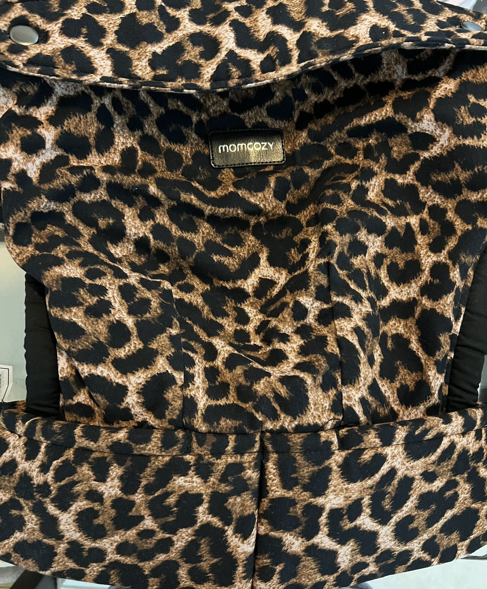 Momcozy Baby Carrier- Leopard Print