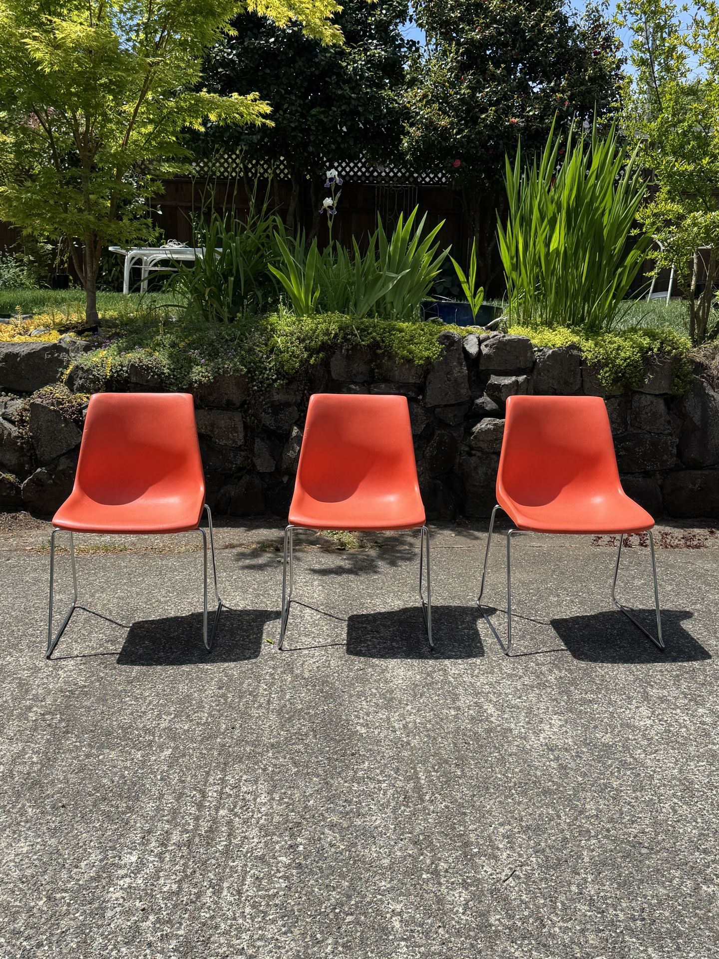 Vintage Krueger Stacking Chairs