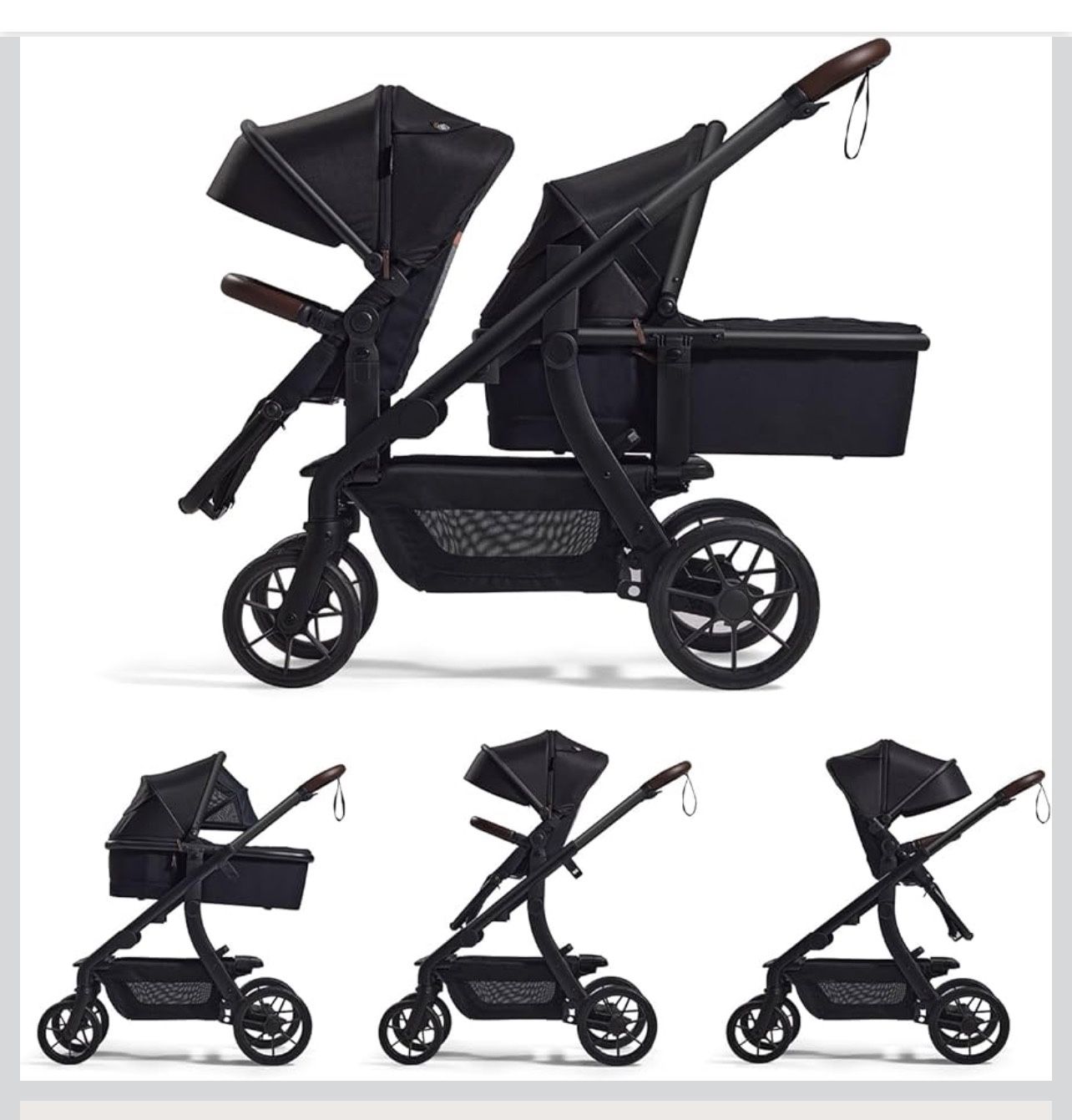 Momcozy ChangeGo Baby Stroller Single, Double Stroller