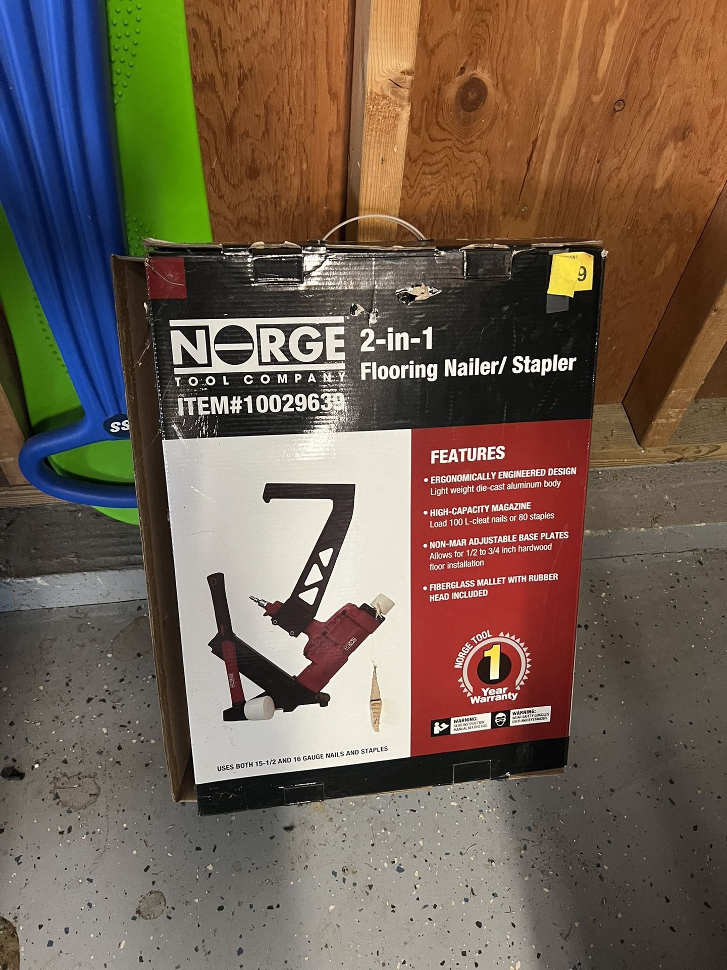 NORGE FLOORING NAILER STAPLER