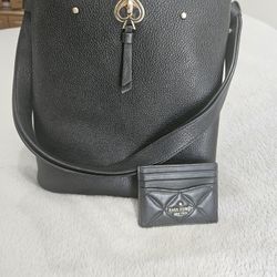 Kate Spade Bucket Bag With Card Holder 