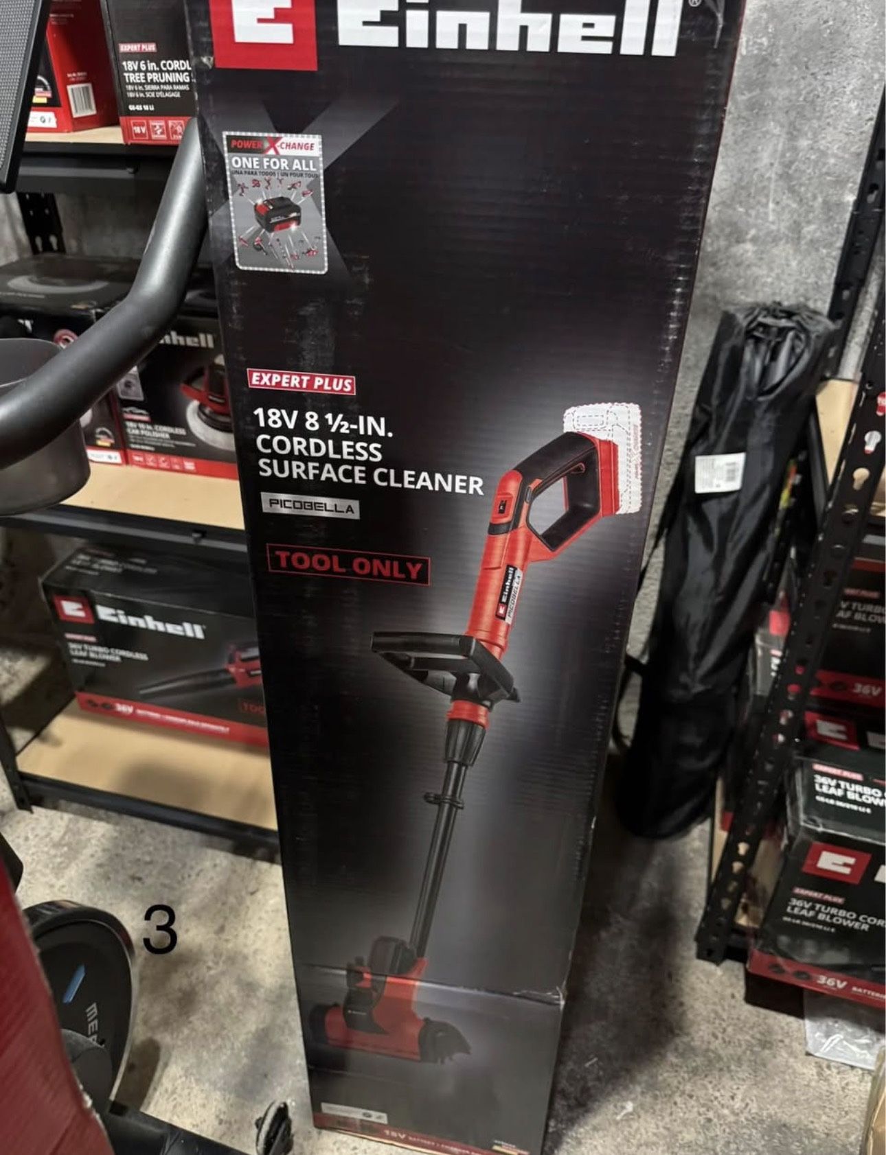 3 Brand New Cordless Surface Cleaner Tool Only