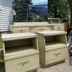 Atomic Blonde Mid Century Bedroom Suite 