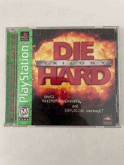 Die Hard Trilogy Playstation game (Mint)