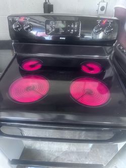 Black stove everything works