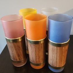 Vintage Libbey Siesta Ware Tiki Tumblers