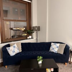 Blue Navy Sofa 