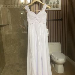 JJs House White Dress- Never Worn