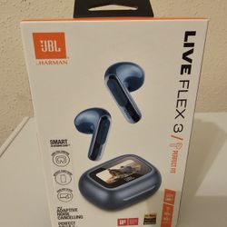 BRAND NEW JBL LIVE FLEX 3 NEVER OPENED