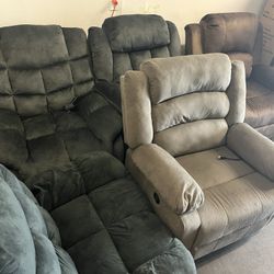 Brand new recliners starting at $125