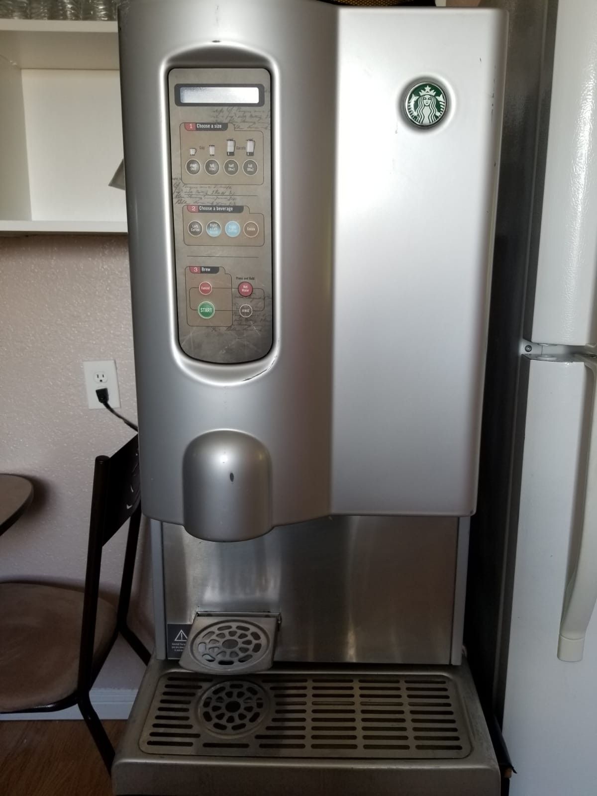 Starbucks icup coffee machine