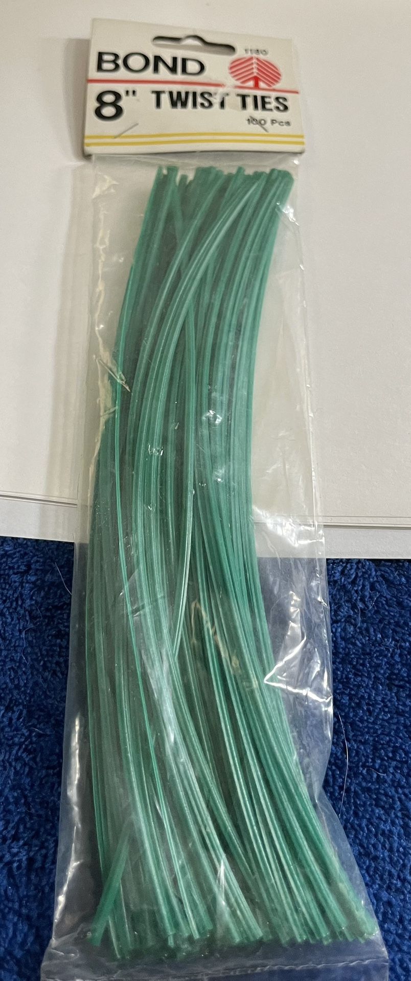 8” Twist ties