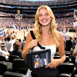 🌸Clear Bag for Stadium Events with Removable Wrap, Clear Purses for Women Stadium Crossbody with Privacy Cover