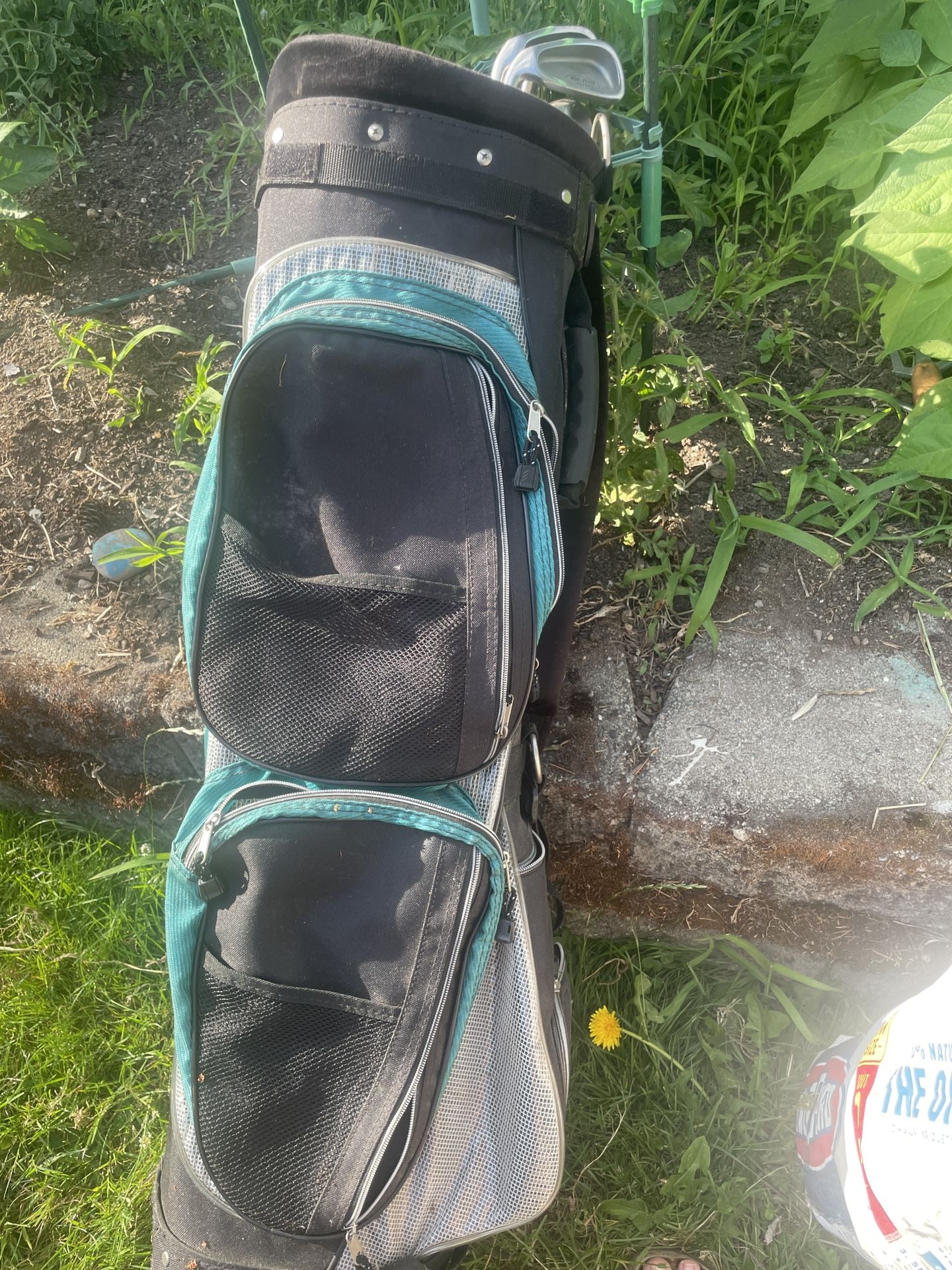 Left Handed Golf Clubs And Bag
