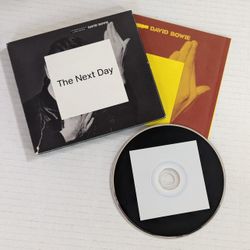 David Bowie The Next Day CD Album With Small Poster Info Below 