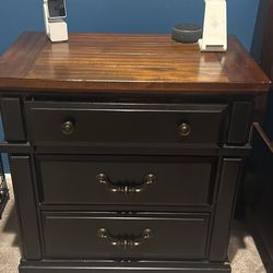 Beautiful two tone night stand 