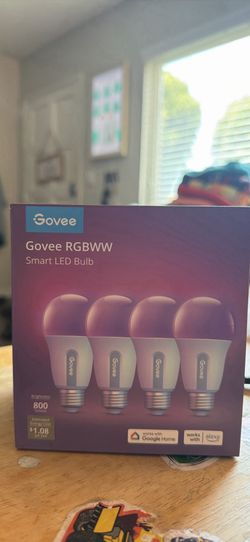 GOVEE LIGHT BULBS -2 packs available