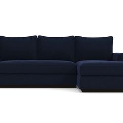 Navy Blue Couch (folds Out)