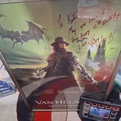 Van Helsing Frame With Signature 