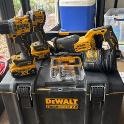 Dewalt Power Tools And Pack out Box All Items Sold Together 