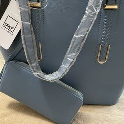 Mia K Tote With Wallet