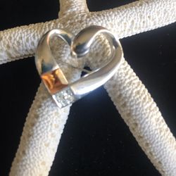 Majestic Birth Month Heart Pin Brooch