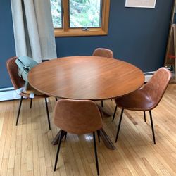 West Elm Dining Table And Chairs