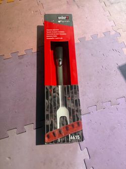 Weber Original Stainless Steel BBQ Fork – New