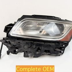 2013-2017 Audi Q5 Left Driver HID Xenon Non-Adaptive Headlight  OEM