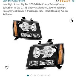 2007-2014 Chevy Suburban Headlights