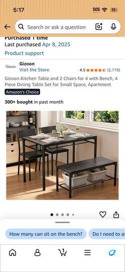 Dining Table and Chairs