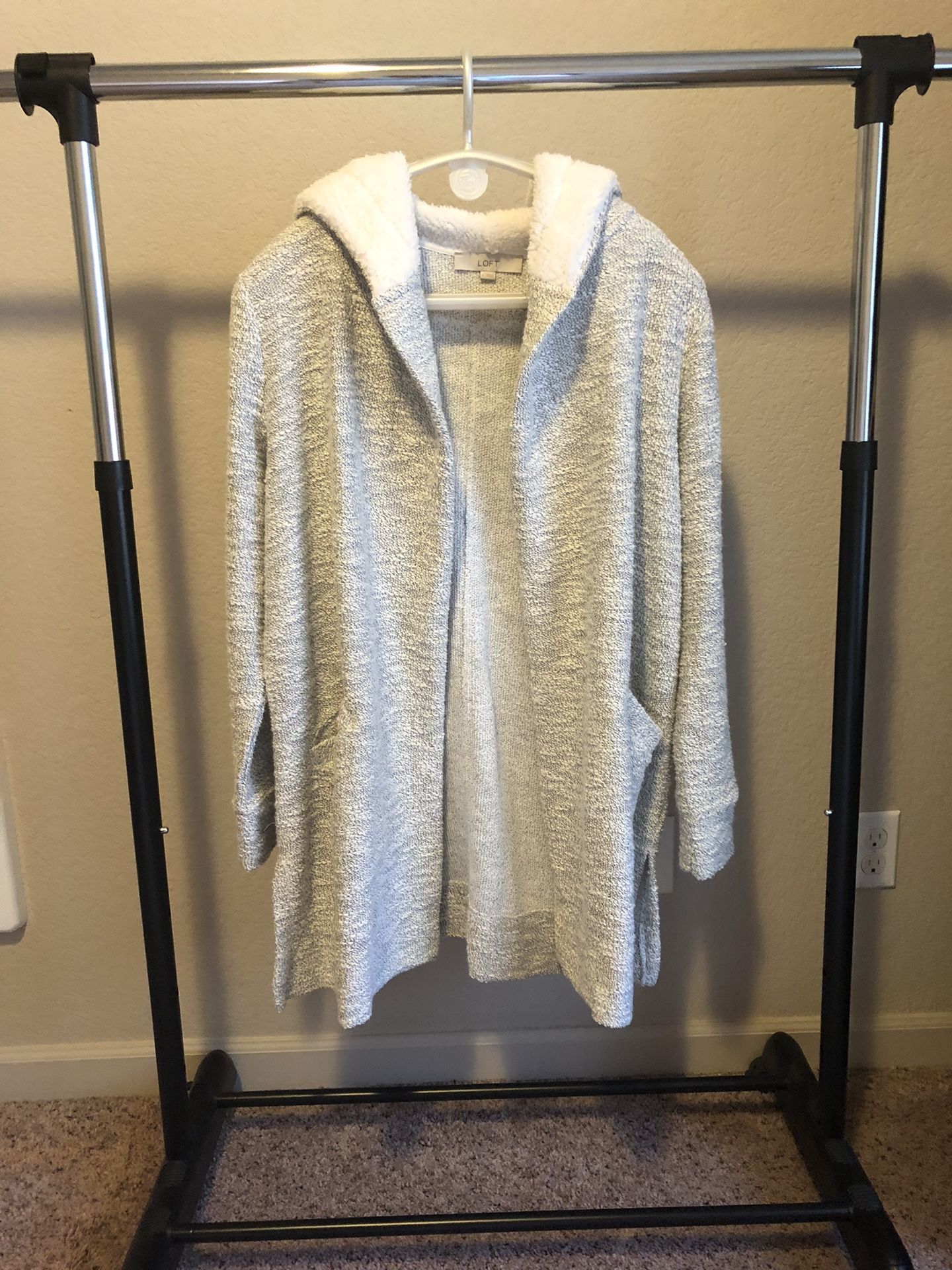 Super Soft Hoodie Jacket From The Loft
