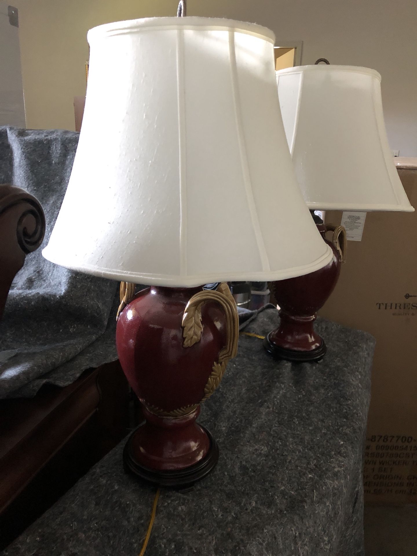Set of two high quality lamps
