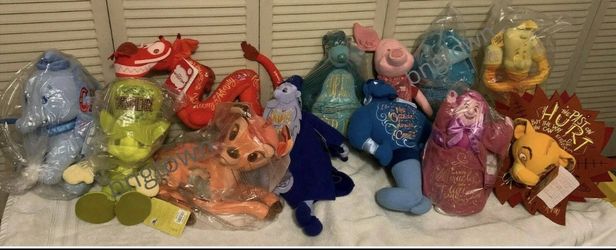 Complete 2019 Disney Wisdom Plush Collection 