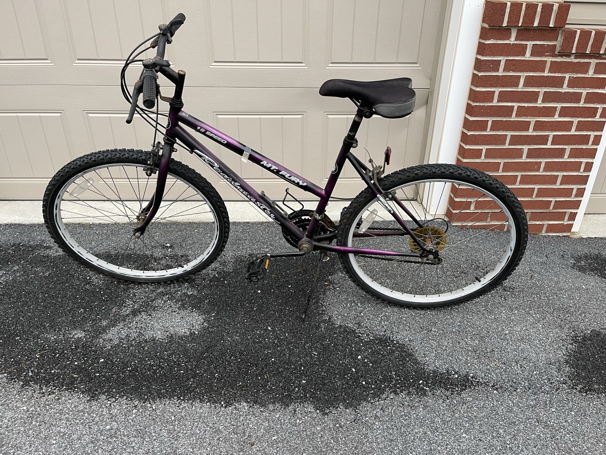 Women's mt fury roadmaster 15 speed bike sale