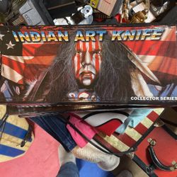 INDIAN ART KNIFE DISPLAY KNIFE 