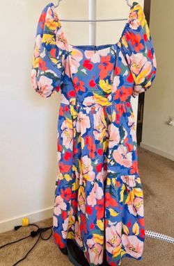 Vince Camuto Puff Sleeve Dress Size 6 - Pickup From Northridge Area