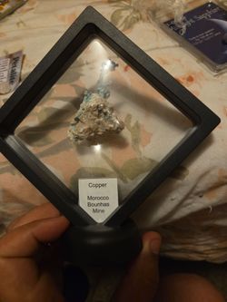 Native Copper Mineral Specimen – Bou Nahas Mine Morocco Display
