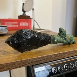 Mexican Aztec Obsidian Artifact