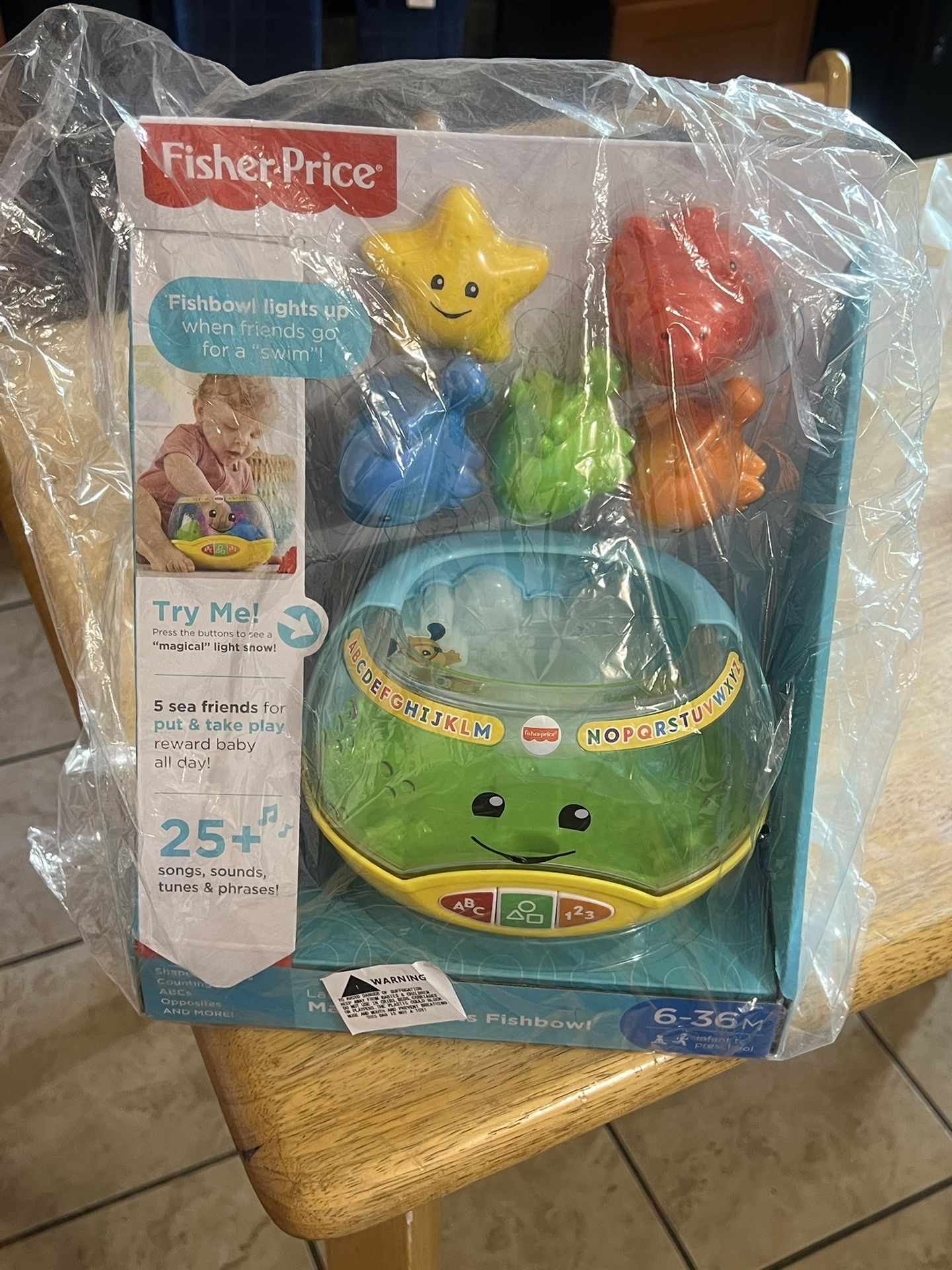 Fisher Price Toy- Magical lights Fishbowl