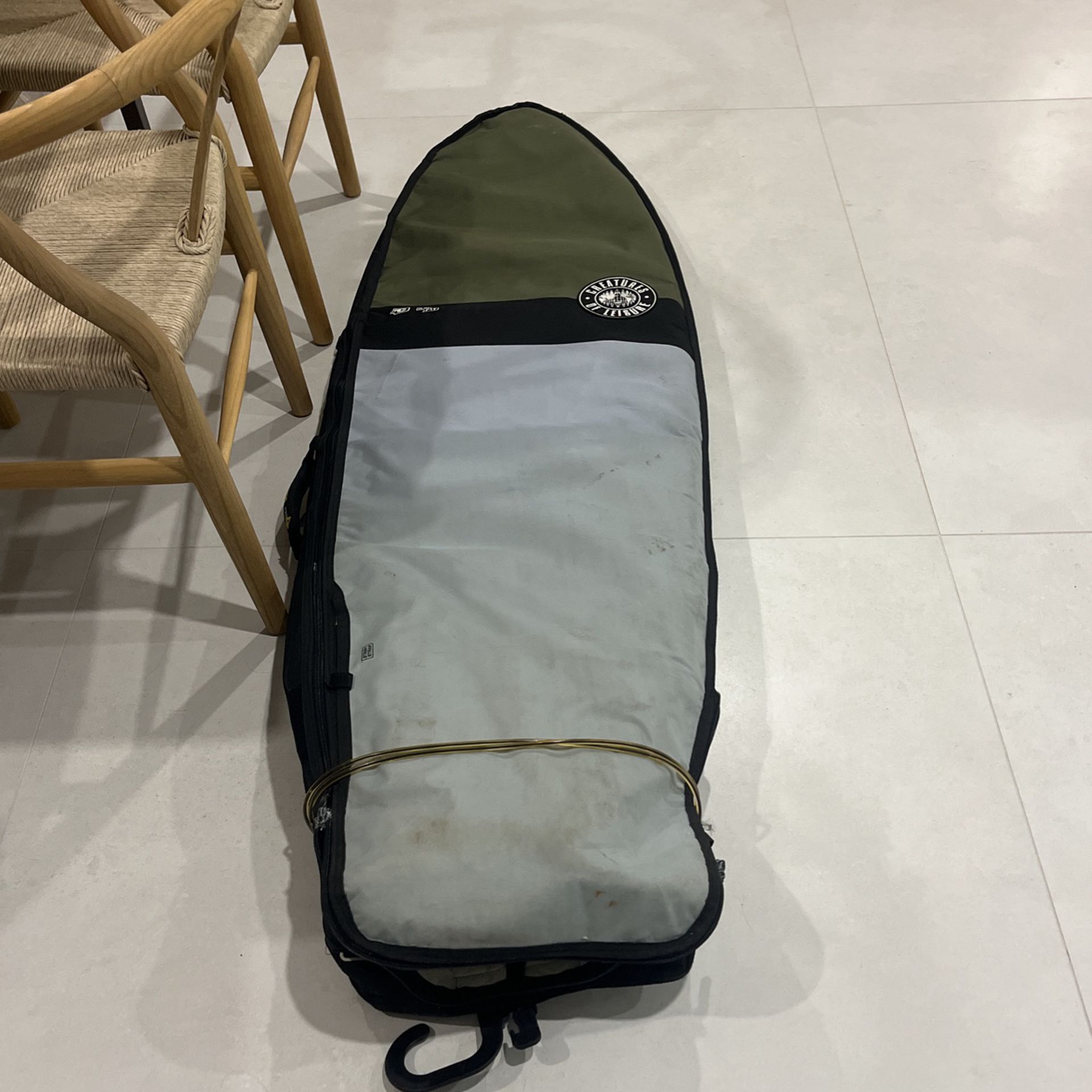Surfboard Board Bag, And Leash