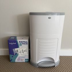 Diaper Dekor EKO Classic Diaper Pail + 6 Refills