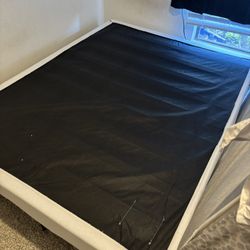 Queen bed Frame And Storage Bench