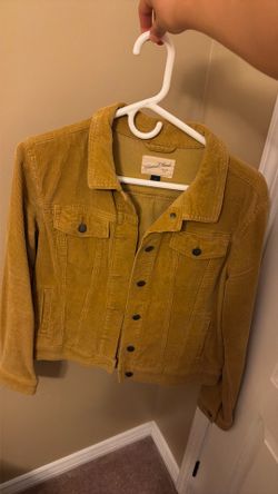 Mustard Yellow  Corduroy Jacket Size Medium