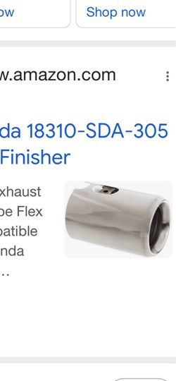 Honda 18310-SDA-305 Exhaust Finisher