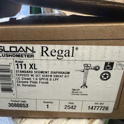 Sloan Flush Valve Manual 