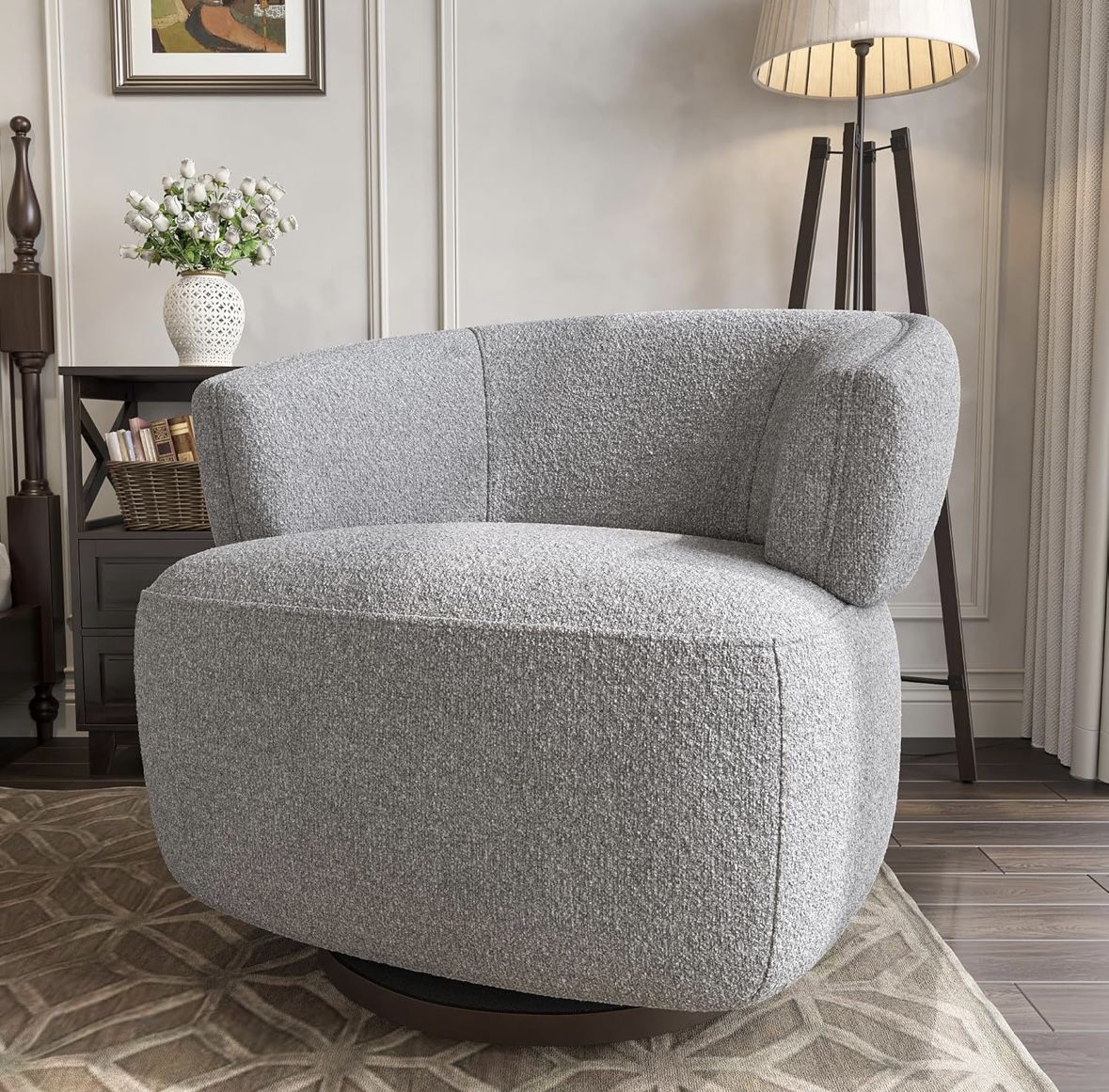 Brand New & Beautiful Swivel Accent Chair