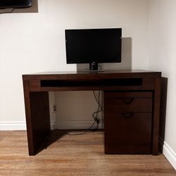 Modern Wood Desk 